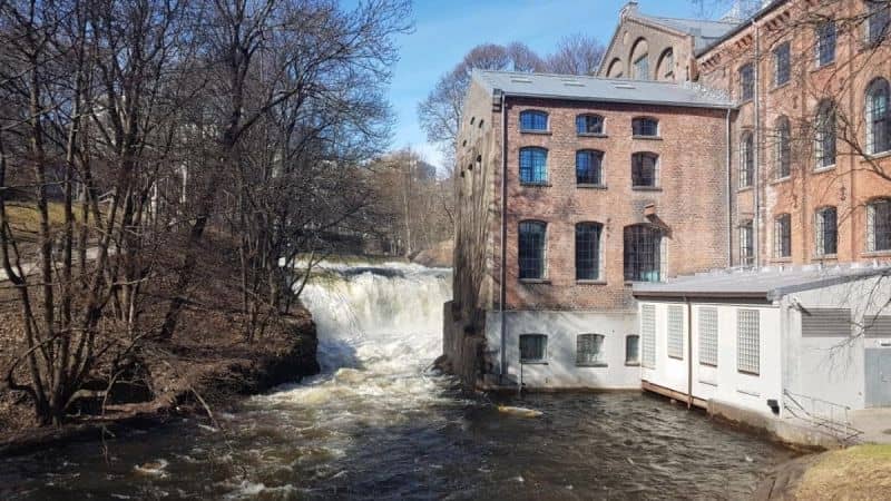 11 Øvre Foss waterfall